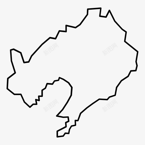 辽宁省中国省中国各省图标svg_新图网 https://ixintu.com 中国各省 中国省 辽宁地图 辽宁省