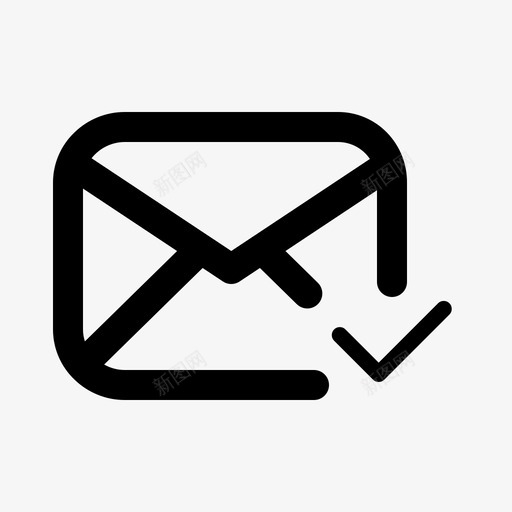 已发送消息检查表通信图标svg_新图网 https://ixintu.com 001行 发送 检查表 消息 电子邮件 通信