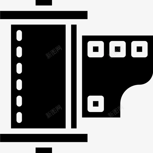 照相胶卷多媒体64实心图标svg_新图网 https://ixintu.com 多媒体 实心 照相 胶卷