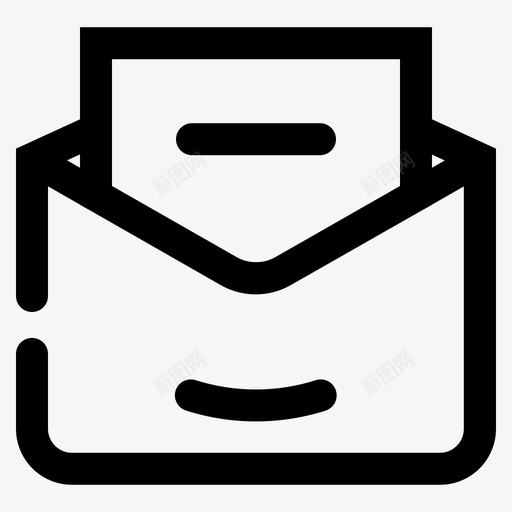 未读邮件聊天通信图标svg_新图网 https://ixintu.com 未读 消息 独特 聊天 通信 邮件 风格