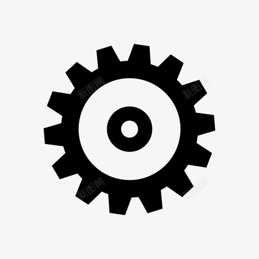 齿轮工程师工厂图标svg_新图网 https://ixintu.com 工厂 工程师 齿轮