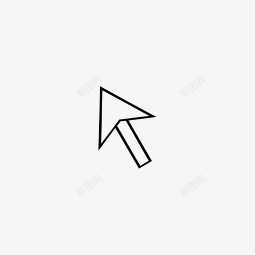 光标方向鼠标图标svg_新图网 https://ixintu.com 光标 方向 移动 鼠标