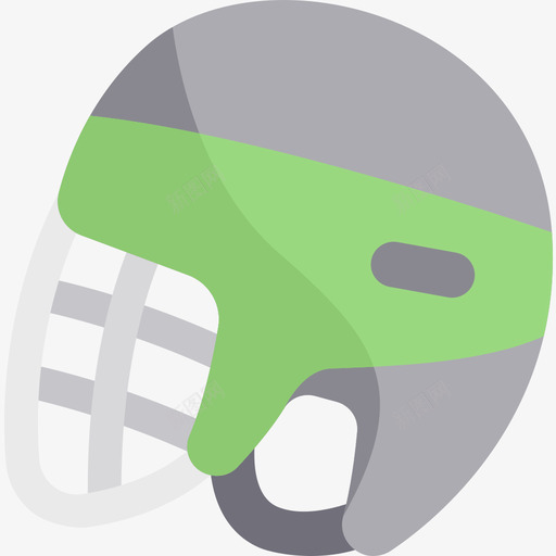 冰球头盔图标svg_新图网 https://ixintu.com 冰球 头盔