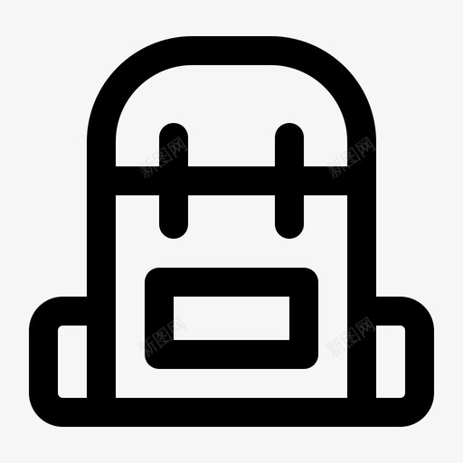 背包旅游旅行图标svg_新图网 https://ixintu.com 旅游 旅行 背包