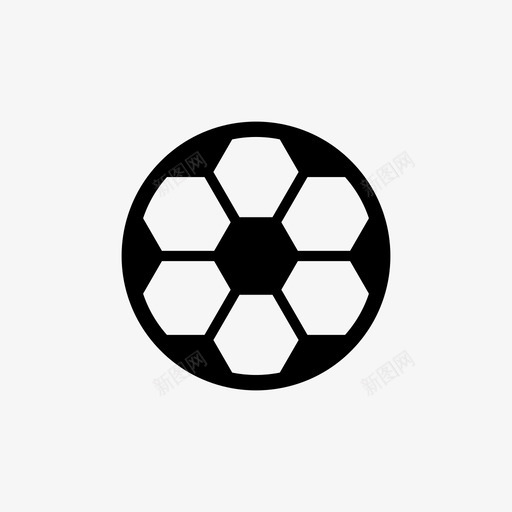 足球装备乐趣图标svg_新图网 https://ixintu.com 乐趣 爱好 装备 足球 运动