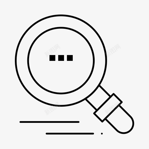 搜索查找激励图标svg_新图网 https://ixintu.com 业务 动机 搜索 查找 激励