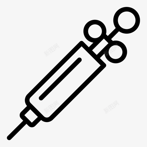耳注射器医疗保健医院图标svg_新图网 https://ixintu.com 医学 医学卷1 医疗保健 医院 耳注射器