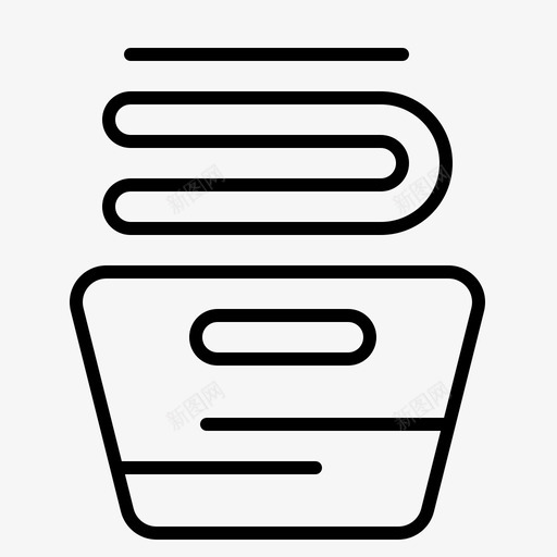 清洁衣物内务图标svg_新图网 https://ixintu.com 内务 大纲 常规 洗涤 清洁 衣物
