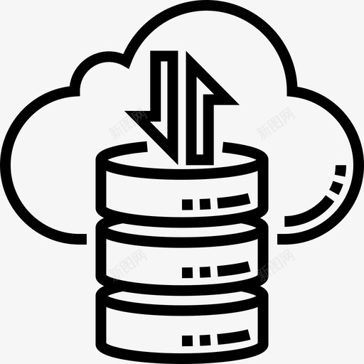 大数据智慧城市14线性图标svg_新图网 https://ixintu.com 大数据 智慧城市14 线性