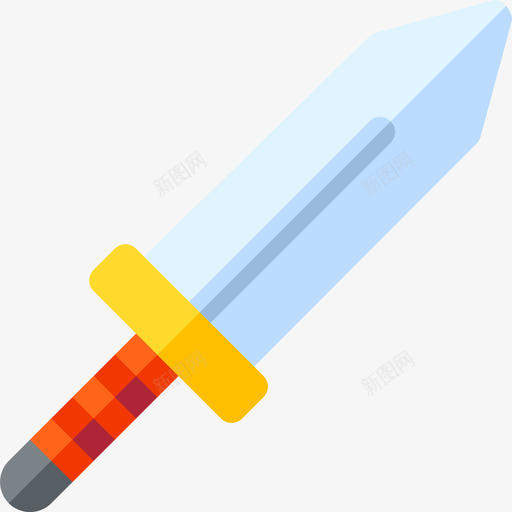 剑超级英雄扁平图标svg_新图网 https://ixintu.com 剑 扁平 超级英雄
