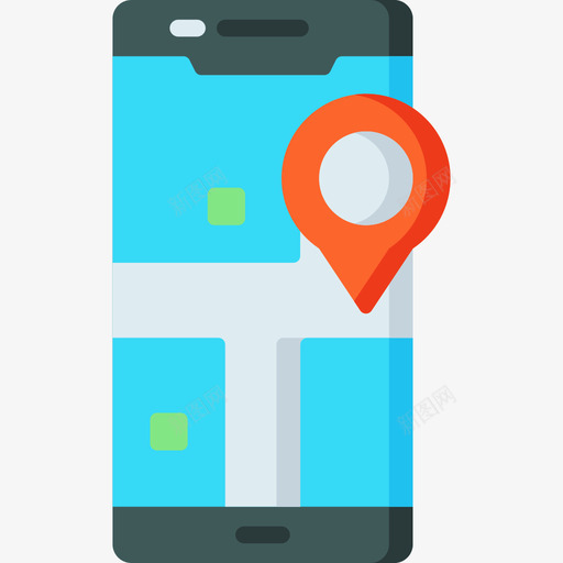 Gps分析28平面图标svg_新图网 https://ixintu.com Gps 分析28 平面