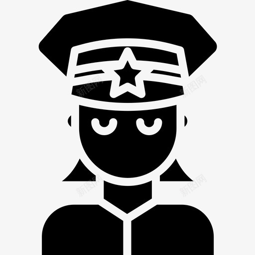 女警察法律与犯罪2扎实图标svg_新图网 https://ixintu.com 女警察 扎实 法律与犯罪2
