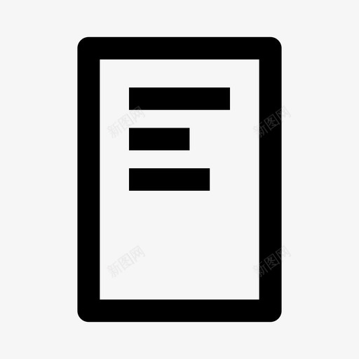 文档文件列表图标svg_新图网 https://ixintu.com ui 列表 文件 文档 用户界面
