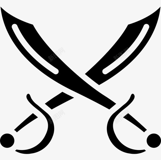 剑海盗生活2填充图标svg_新图网 https://ixintu.com 填充 海盗 生活