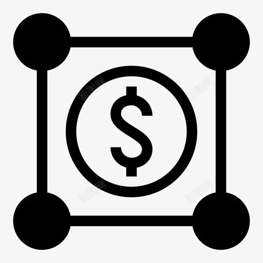 股东基金资金图标svg_新图网 https://ixintu.com 出售 基金 投资者 股东 股票 资金