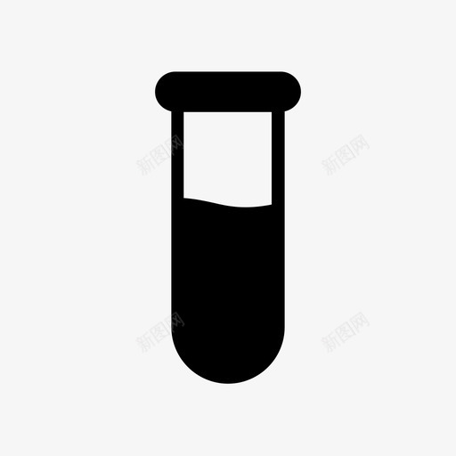 试管医疗保健实验室图标svg_新图网 https://ixintu.com 医疗 医疗保健 医疗线字形48像素 实验室 试管