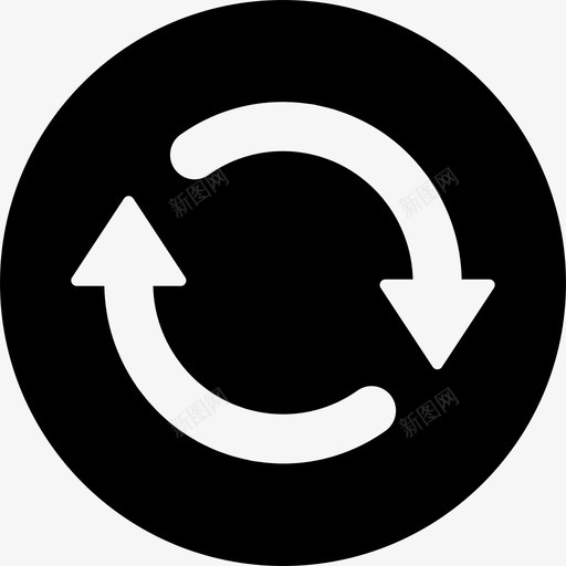 刷新svg_新图网 https://ixintu.com 刷新 Combined Shape 1