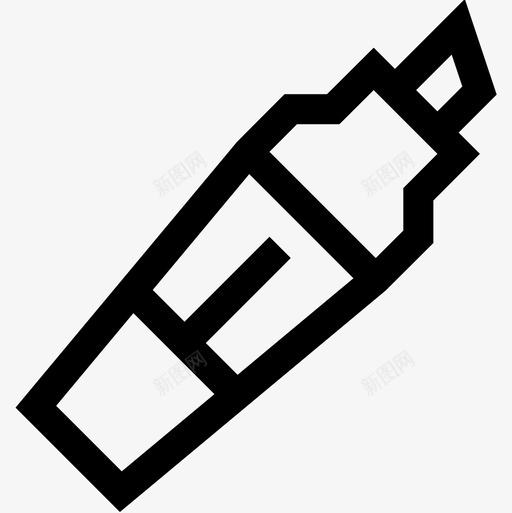 荧光笔高中四年级直系图标svg_新图网 https://ixintu.com 四年级 年级 直系 荧光笔 高中