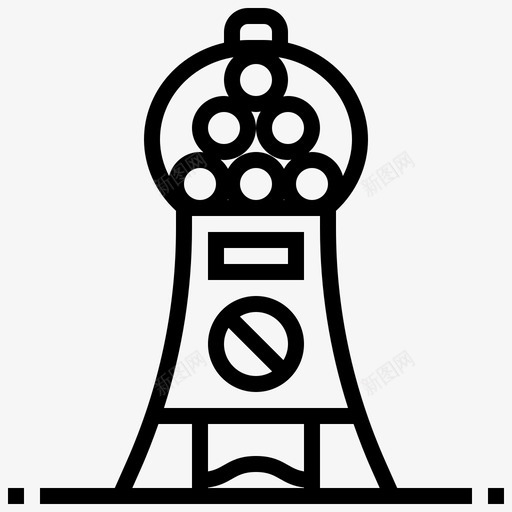 自动售货机自动售货机8直线式图标svg_新图网 https://ixintu.com 直线式 自动售货机