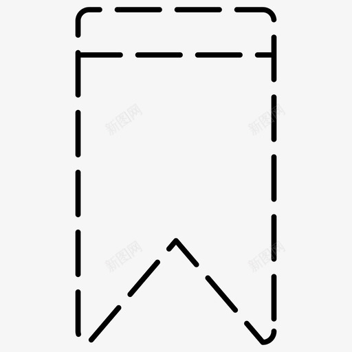 书签徽章基本ui虚线图标svg_新图网 https://ixintu.com 书签 基本ui虚线 徽章