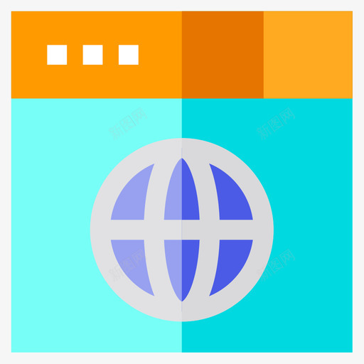 网站新闻平台图标svg_新图网 https://ixintu.com 新闻平台 网站