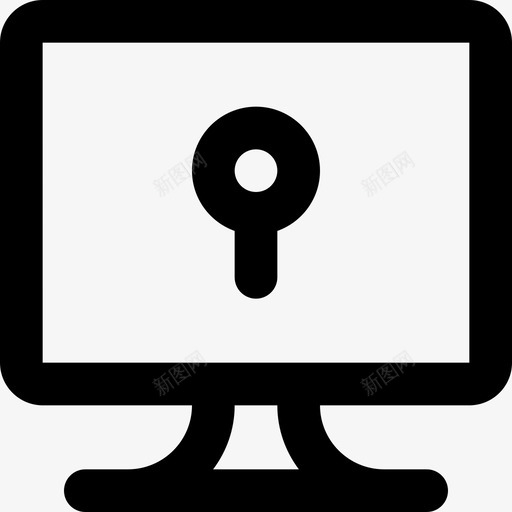 密码互联网安全43线性图标svg_新图网 https://ixintu.com 互联网 安全 密码 线性