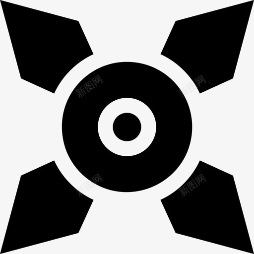 Shuriken忍者29填充物图标svg_新图网 https://ixintu.com Shuriken 填充 忍者