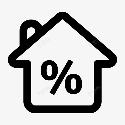 房价图标svg_新图网 https://ixintu.com 房价