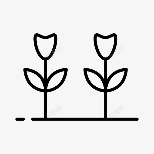 农作物农业农场图标svg_新图网 https://ixintu.com 农业 农作物 农场 园艺 植物 田地