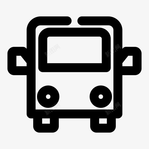 车辆汽车垃圾场图标svg_新图网 https://ixintu.com 垃圾场 基本间隙加粗 汽车 车辆 运输