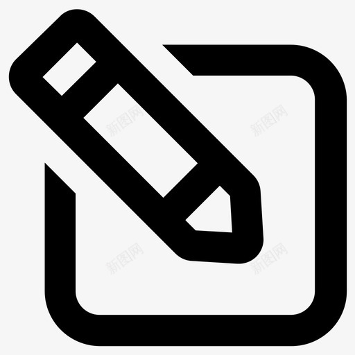 编辑新文档注释图标svg_新图网 https://ixintu.com 文档 新文档 注释 签名 编辑