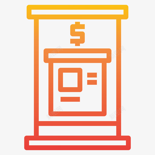 Atm城市要素49坡度图标svg_新图网 https://ixintu.com Atm 坡度 城市 要素