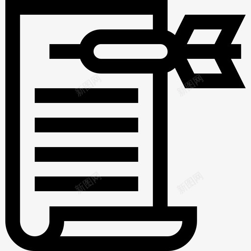 计划会计18线性图标svg_新图网 https://ixintu.com 会计18 线性 计划