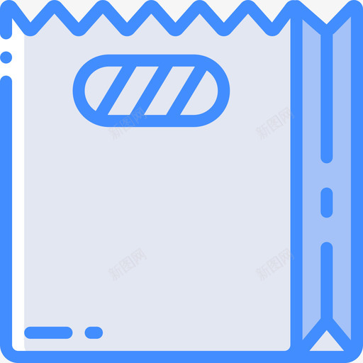 购物袋4袋蓝色图标svg_新图网 https://ixintu.com 4袋 蓝色 购物袋