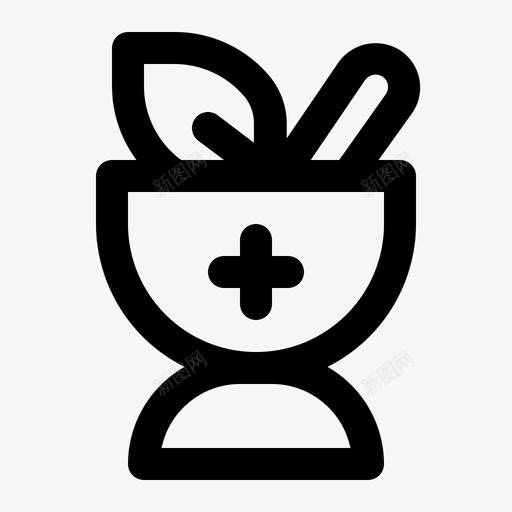 草药药物天然图标svg_新图网 https://ixintu.com 天然 有机 草药 药学概述 药物