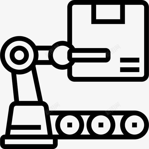生产公司结构4线性图标svg_新图网 https://ixintu.com 公司 生产 线性 结构