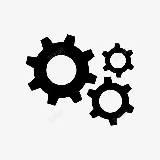 齿轮工程师工厂图标svg_新图网 https://ixintu.com 工厂 工程师 齿轮