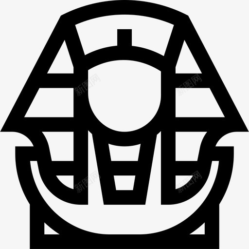 法老埃及4直系图标svg_新图网 https://ixintu.com 埃及 法老 直系