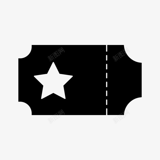 票证优惠券折扣图标svg_新图网 https://ixintu.com 优惠券 字形 折扣 用户 界面设计 票证 订阅 费用