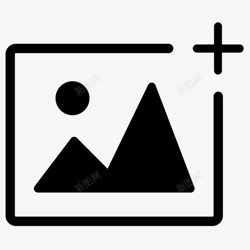 添加照片svg_新图网 https://ixintu.com 添加照片