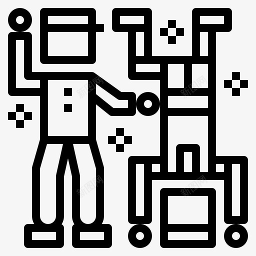 跳舞庆祝聚会图标svg_新图网 https://ixintu.com 人们 庆祝 聚会 跳舞