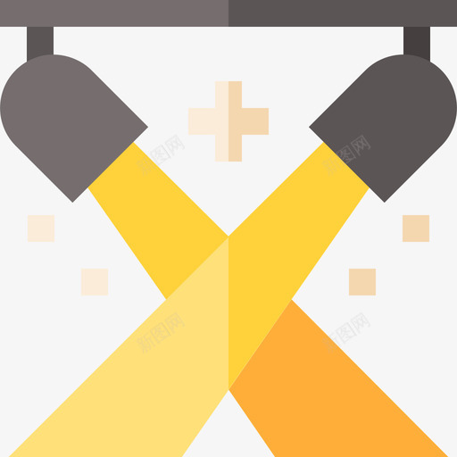 聚光灯fame21平面图标svg_新图网 https://ixintu.com fame 平面 聚光灯