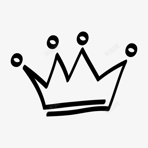 皇冠权威皇帝图标svg_新图网 https://ixintu.com 国王 权威 王子 皇冠 皇室 皇帝