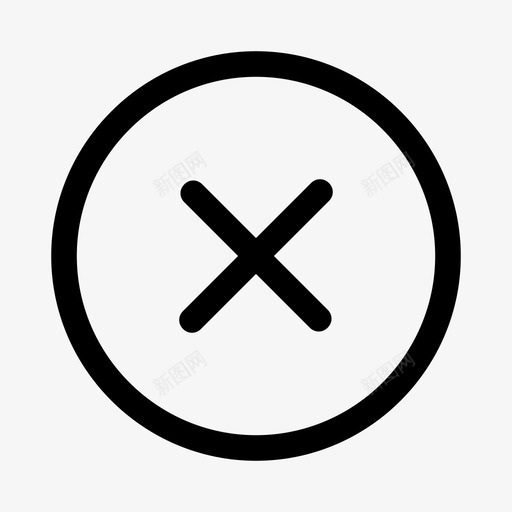 乘号,错误svg_新图网 https://ixintu.com 乘号,错误 线性