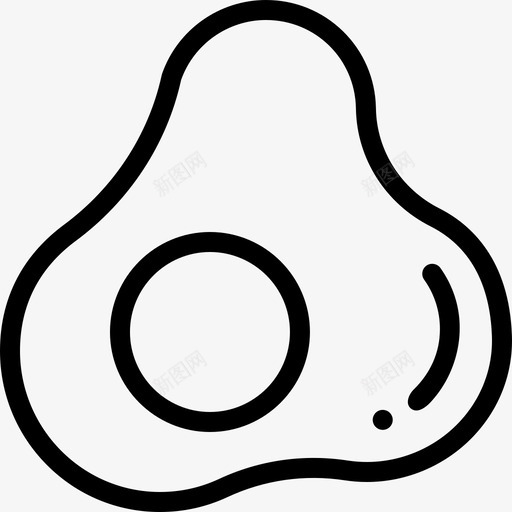 鸡蛋营养7直系图标svg_新图网 https://ixintu.com 直系 营养 鸡蛋