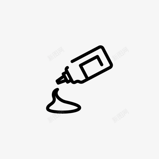番茄酱烧烤和烧烤直列式图标svg_新图网 https://ixintu.com 列式 烧烤 番茄酱 直列