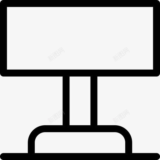 广告牌冲浪直线广告图标svg_新图网 https://ixintu.com 冲浪 广告牌 直线广告