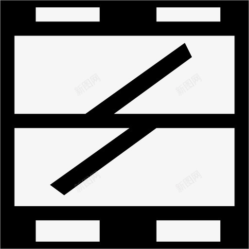 铁道口设施svg_新图网 https://ixintu.com 铁道口设施
