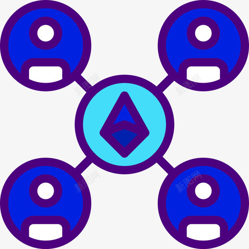 加密货币技术71线性颜色图标svg_新图网 https://ixintu.com 加密货币 技术71 线性颜色