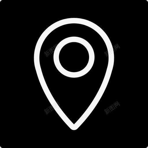 地图应用程序gps图标svg_新图网 https://ixintu.com gps pin 图标 地图 实心 应用程序 技术 移动